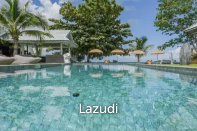 Beachfront 4-Bedroom Villa in Plai Laem– Sunset Views & Private Pool