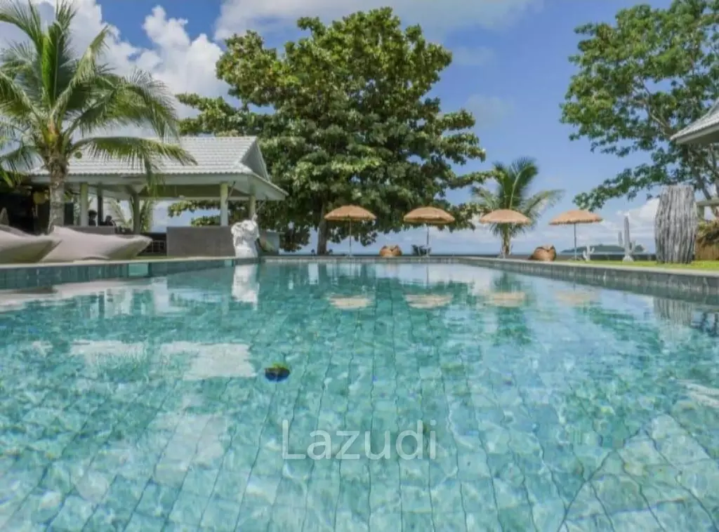 Beachfront 4-Bedroom Villa in Plai Laem– Sunset Views & Private Pool