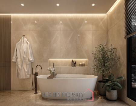 4 Beds 5 Baths 810 SQ.M Serene Villa Hua Hin