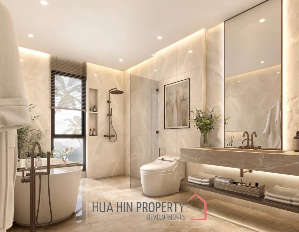 4 Beds 5 Baths 810 SQ.M Serene Villa Hua Hin