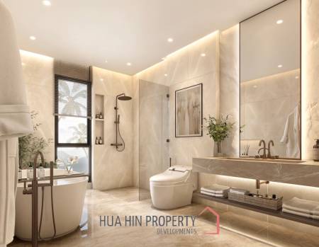 4 Beds 5 Baths 810 SQ.M Serene Villa Hua Hin