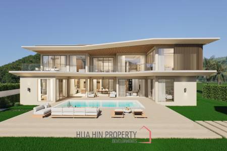 4 Beds 5 Baths 810 SQ.M Serene Villa Hua Hin