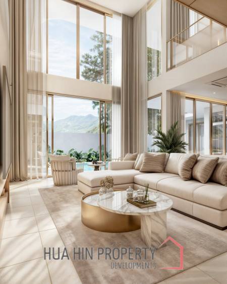 4 Beds 5 Baths 810 SQ.M Serene Villa Hua Hin