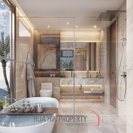 4 Beds 5 Baths 810 SQ.M Serene Villa Hua Hin