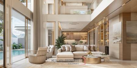 4 Beds 5 Baths 810 SQ.M Serene Villa Hua Hin