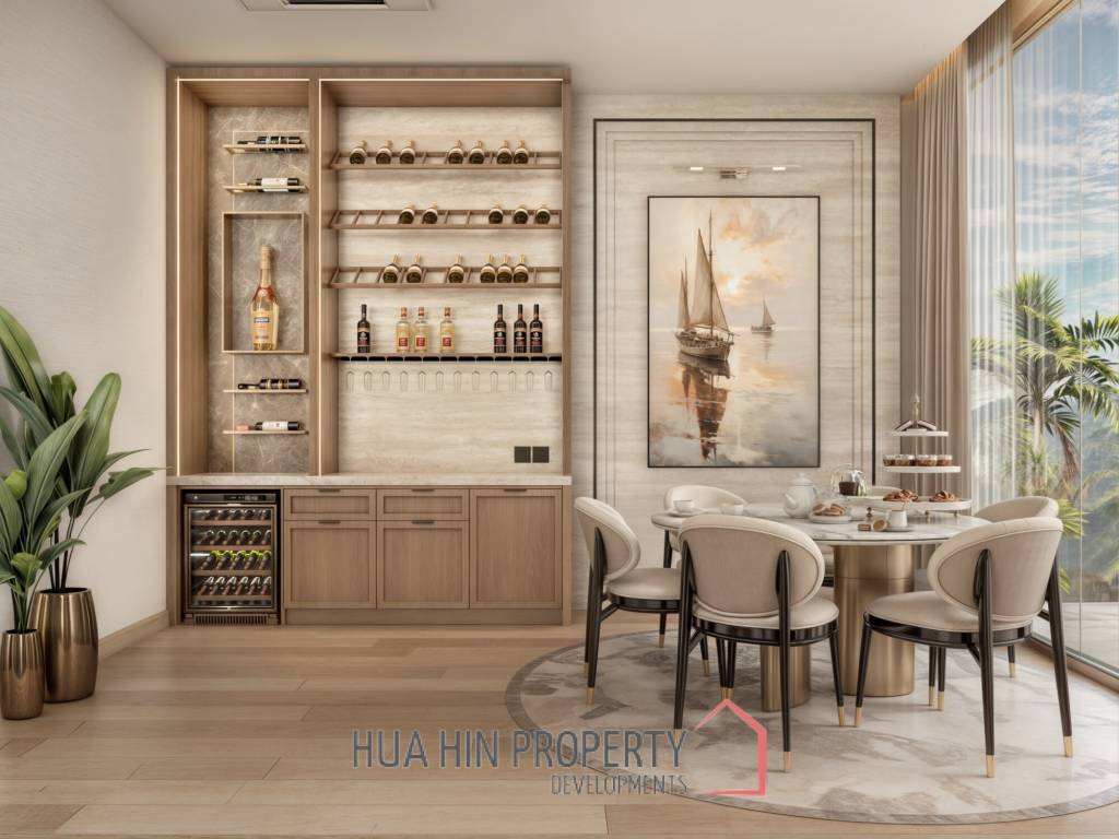 4 Beds 5 Baths 810 SQ.M Serene Villa Hua Hin