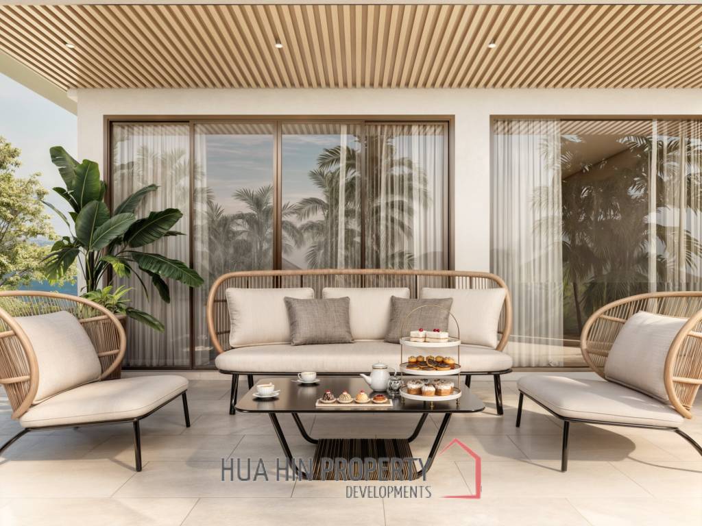 4 Beds 5 Baths 810 SQ.M Serene Villa Hua Hin