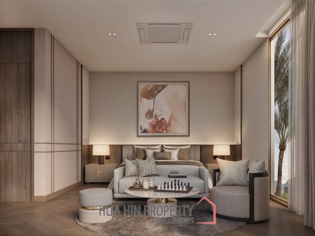 4 Beds 5 Baths 810 SQ.M Serene Villa Hua Hin