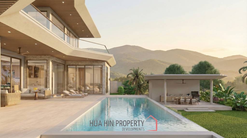 907.5 Sp.m Luxury pool villa in Serene Villa Hua Hin, Nong Kae