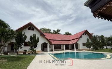 JUST RENOVATED 3-Bedroom Luxury Villa on a LARGE 3 Rai Plot in Hin Lek Fai