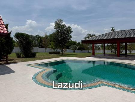 JUST RENOVATED 3-Bedroom Luxury Villa on a LARGE 3 Rai Plot in Hin Lek Fai