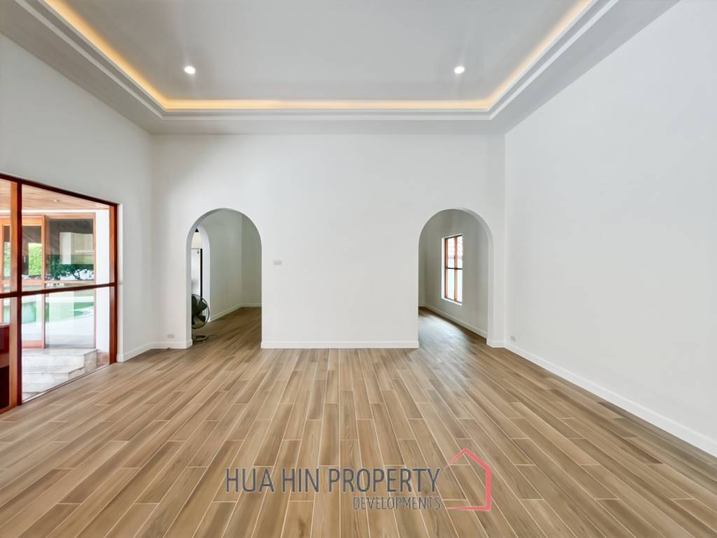 JUST RENOVATED 3-Bedroom Luxury Villa on a LARGE 3 Rai Plot in Hin Lek Fai