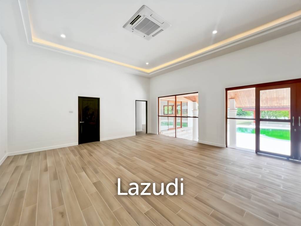 JUST RENOVATED 3-Bedroom Luxury Villa on a LARGE 3 Rai Plot in Hin Lek Fai