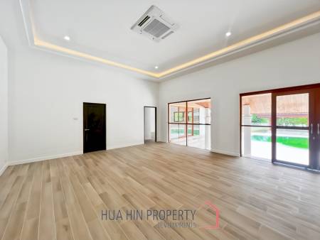 JUST RENOVATED 3-Bedroom Luxury Villa on a LARGE 3 Rai Plot in Hin Lek Fai