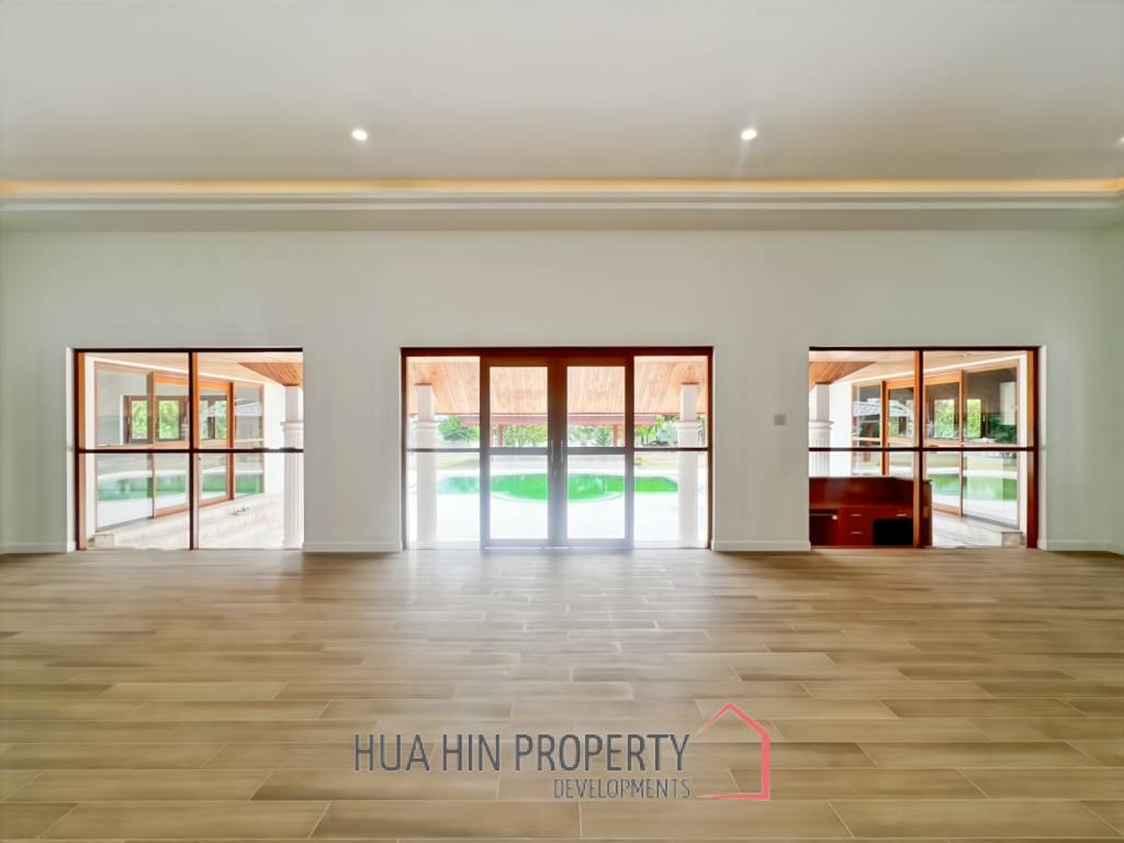 JUST RENOVATED 3-Bedroom Luxury Villa on a LARGE 3 Rai Plot in Hin Lek Fai