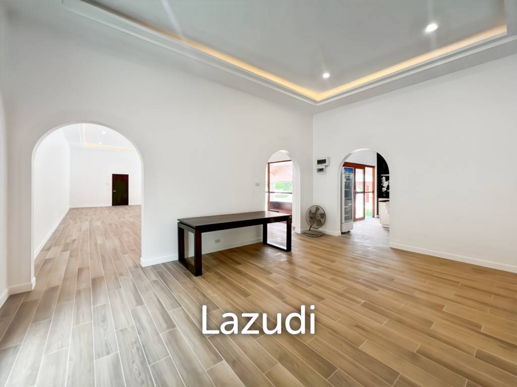JUST RENOVATED 3-Bedroom Luxury Villa on a LARGE 3 Rai Plot in Hin Lek Fai