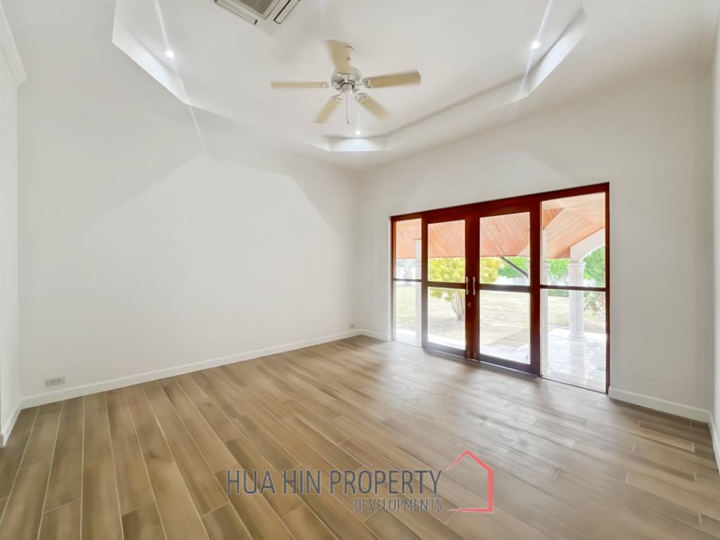 JUST RENOVATED 3-Bedroom Luxury Villa on a LARGE 3 Rai Plot in Hin Lek Fai