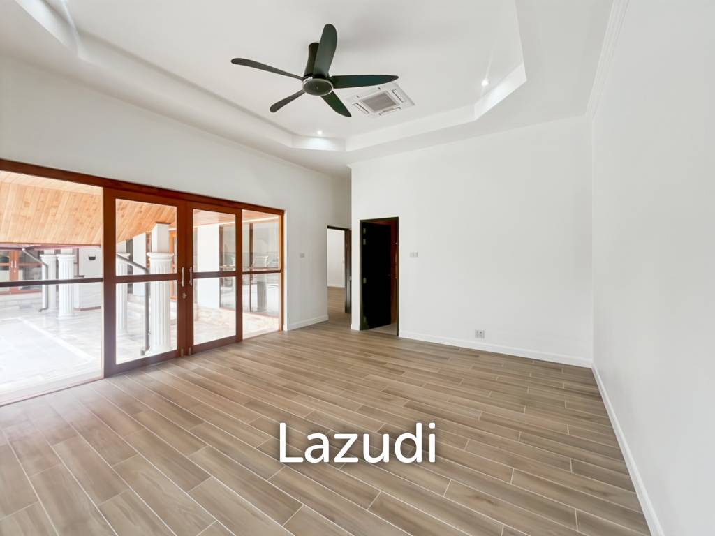 JUST RENOVATED 3-Bedroom Luxury Villa on a LARGE 3 Rai Plot in Hin Lek Fai