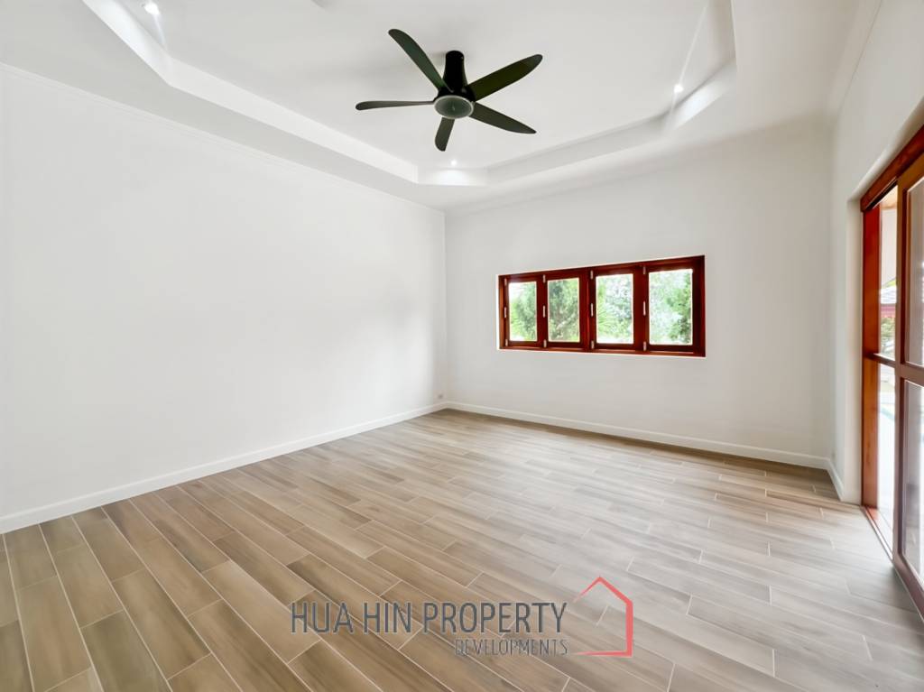 JUST RENOVATED 3-Bedroom Luxury Villa on a LARGE 3 Rai Plot in Hin Lek Fai