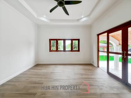 JUST RENOVATED 3-Bedroom Luxury Villa on a LARGE 3 Rai Plot in Hin Lek Fai