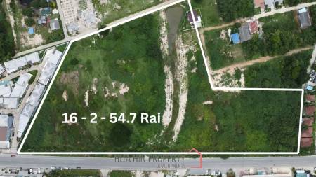 Prime Freehold Land  16-2-54.7 Rai - Close to Immigration Hua Hin