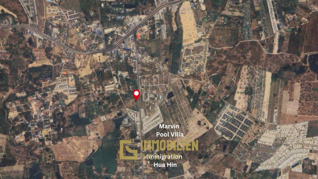 ที่ดินเพื่อการลงทุนในหินเหล็กไฟ-ทับใต้ ใกล้สำนักงานตรวจคนเข้าเมือง หัวหิน