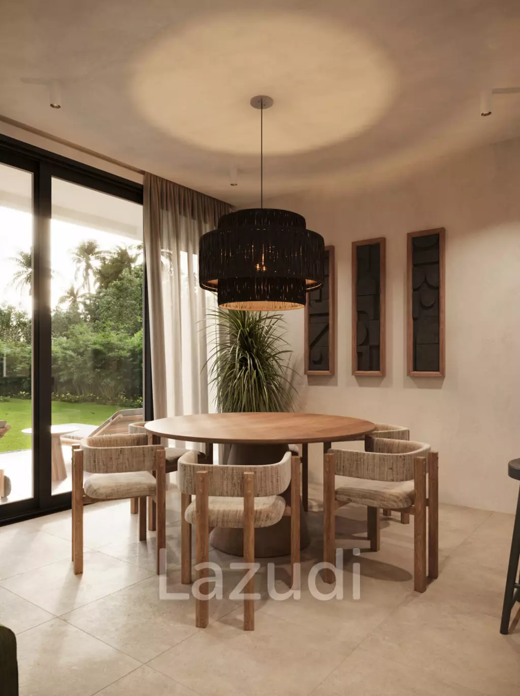3 Bed 3.5 Bath 123.92 SQ.M Ravi Villa Ban Tai