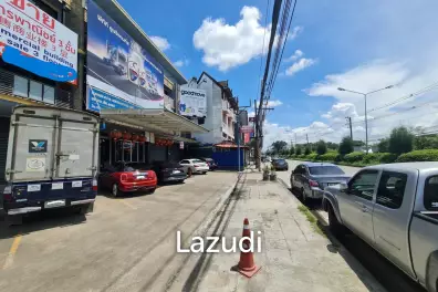 ขายอาคารพาณิชย์ 3 ชั้น ติดถนนใหญ่จากหางดง-เชียงใหม่