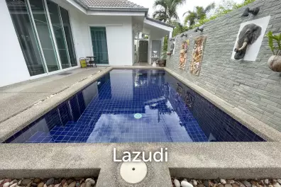 Mil Pool Villa:  Charming 3-Bedroom Villa in Prime Hua Hin Location – Soi 102