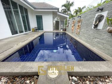 Mil Pool Villa:  Charming 3-Bedroom Villa in Prime Hua Hin Location – Soi 102