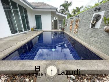 Mil Pool Villa:  Charming 3-Bedroom Villa in Prime Hua Hin Location – Soi 102