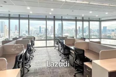6 Bathrooms office tower for rent at Tipco Tower