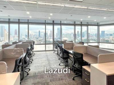 6 Bathrooms office tower for rent at Tipco Tower