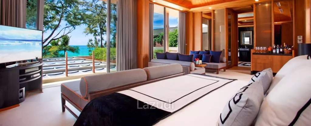 Elegant 5-Bedroom Baba Beachfront Villa with Pool and Tropical Garden | Natai Beach