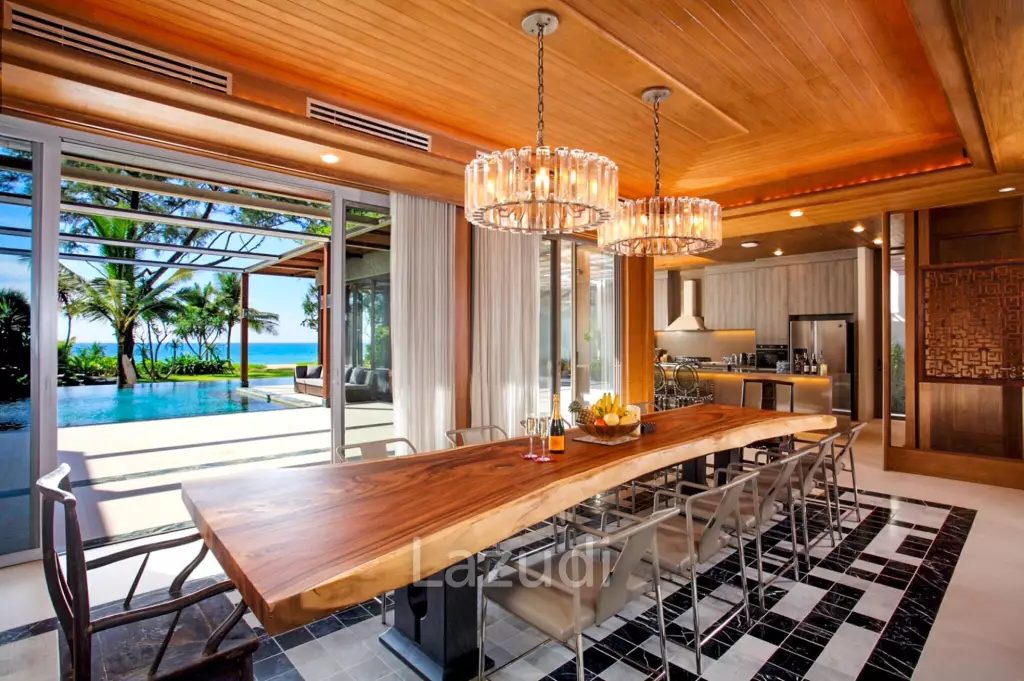Elegant 5-Bedroom Baba Beachfront Villa with Pool and Tropical Garden | Natai Beach