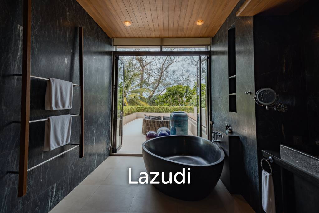 Elegant 5-Bedroom Baba Beachfront Villa with Pool and Tropical Garden | Natai Beach
