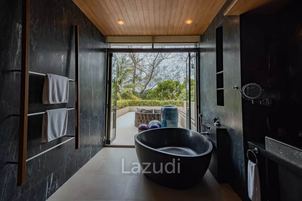 Elegant 5-Bedroom Baba Beachfront Villa with Pool and Tropical Garden | Natai Beach