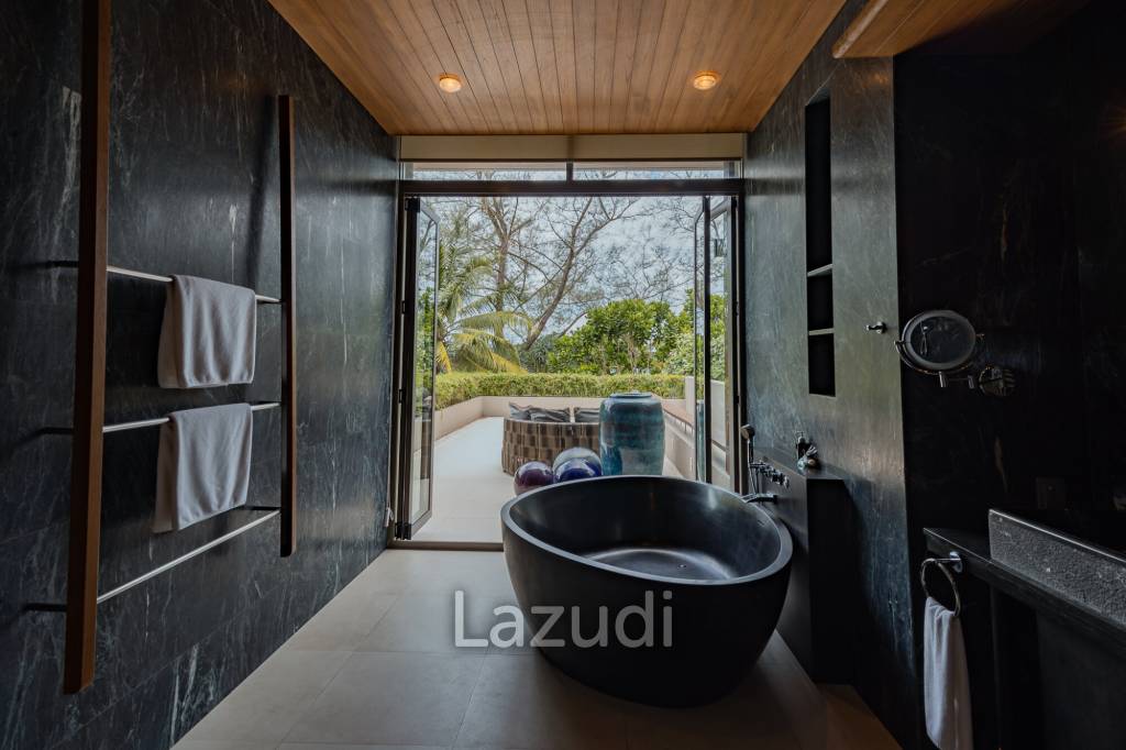Elegant 5-Bedroom Baba Beachfront Villa with Pool and Tropical Garden | Natai Beach