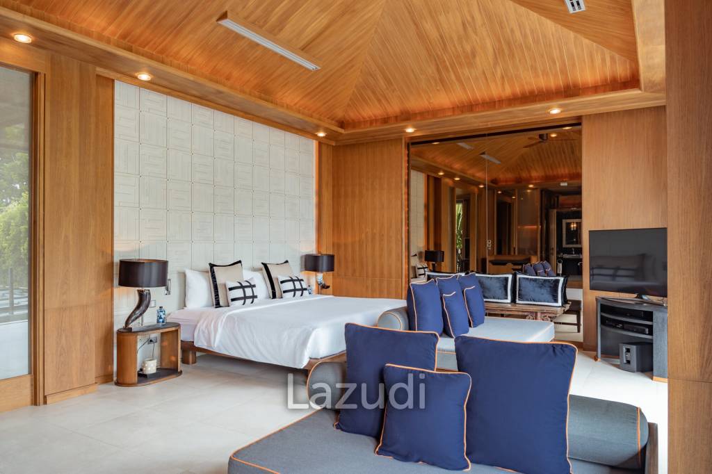 Elegant 5-Bedroom Baba Beachfront Villa with Pool and Tropical Garden | Natai Beach