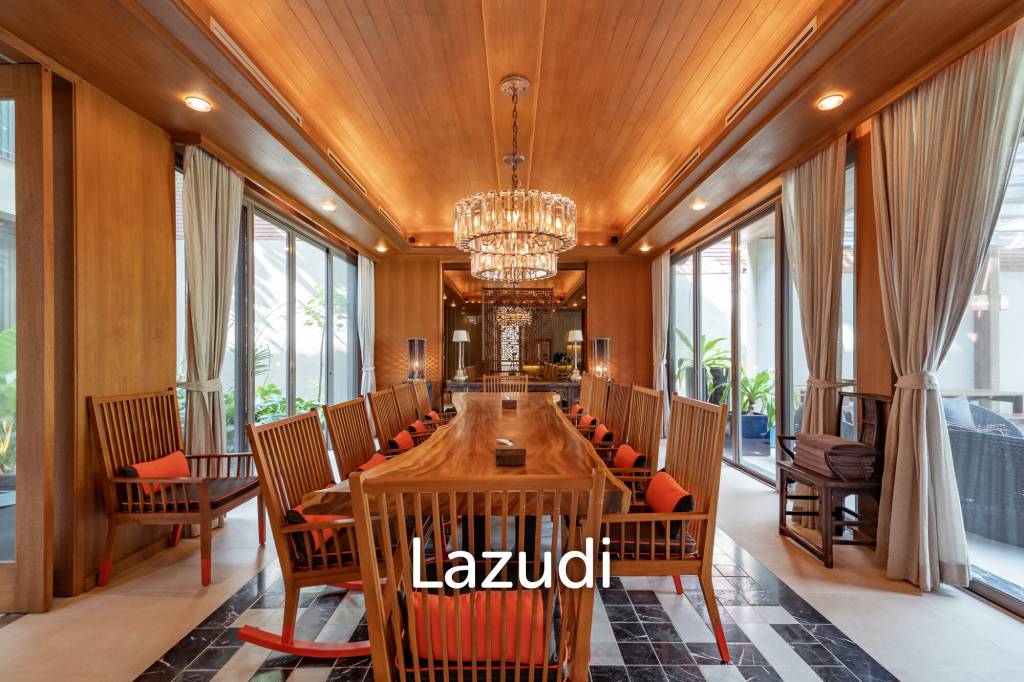 Elegant 5-Bedroom Baba Beachfront Villa with Pool and Tropical Garden | Natai Beach