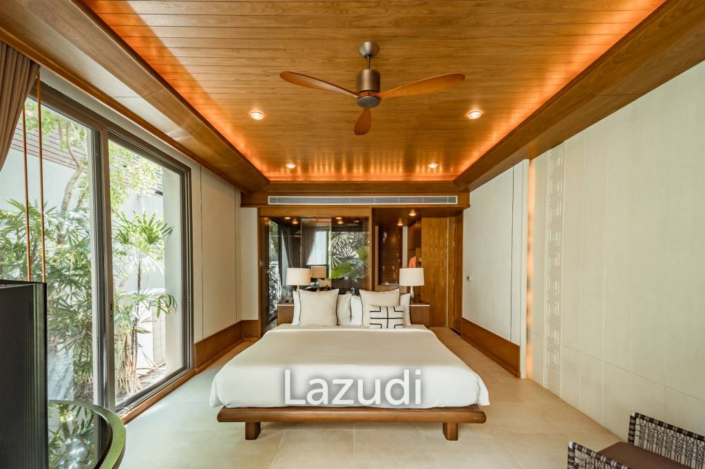 Elegant 5-Bedroom Baba Beachfront Villa with Pool and Tropical Garden | Natai Beach