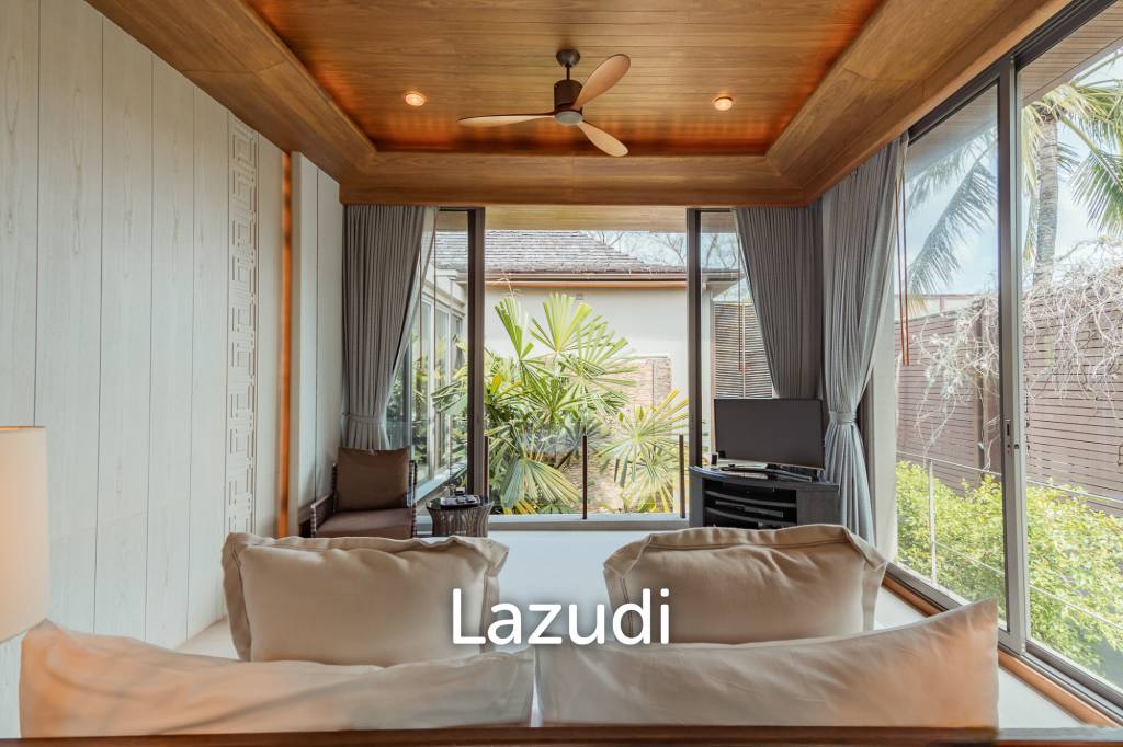 Elegant 5-Bedroom Baba Beachfront Villa with Pool and Tropical Garden | Natai Beach