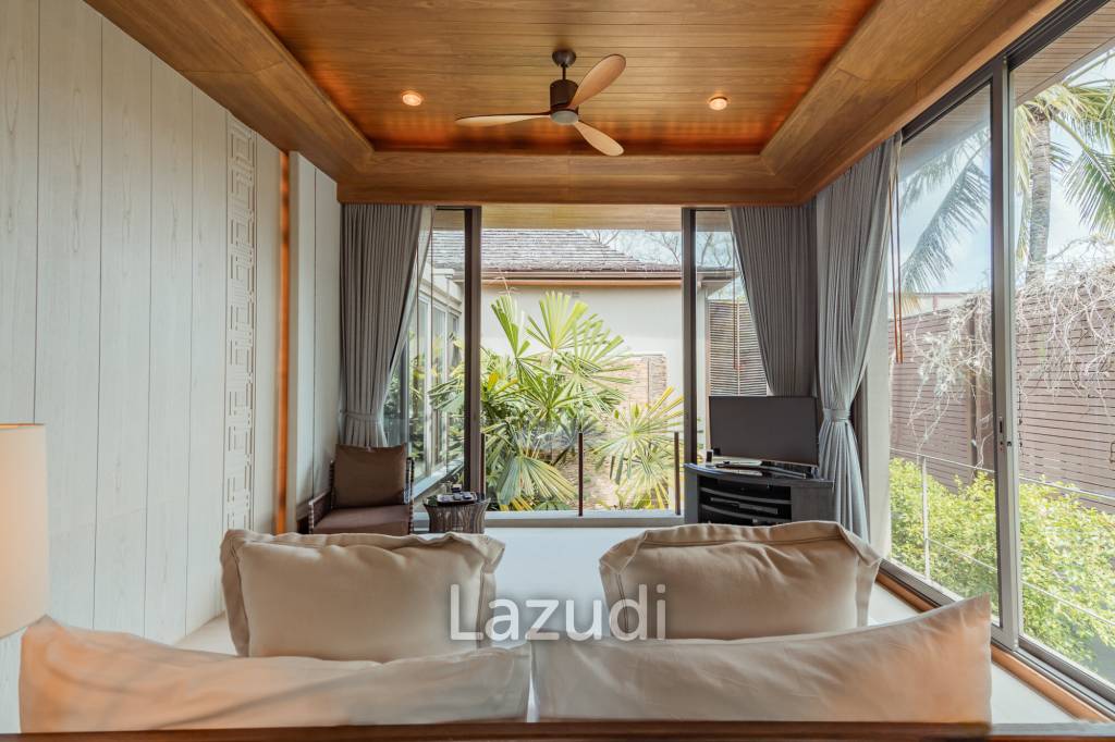 Elegant 5-Bedroom Baba Beachfront Villa with Pool and Tropical Garden | Natai Beach