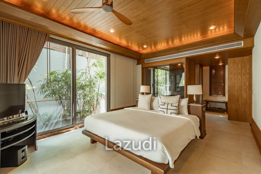Elegant 5-Bedroom Baba Beachfront Villa with Pool and Tropical Garden | Natai Beach