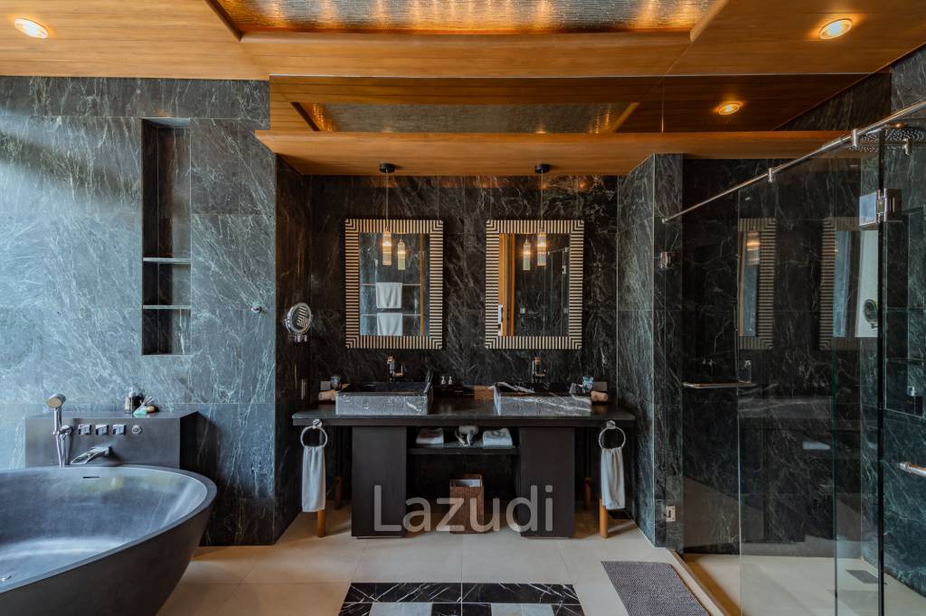 Elegant 5-Bedroom Baba Beachfront Villa with Pool and Tropical Garden | Natai Beach