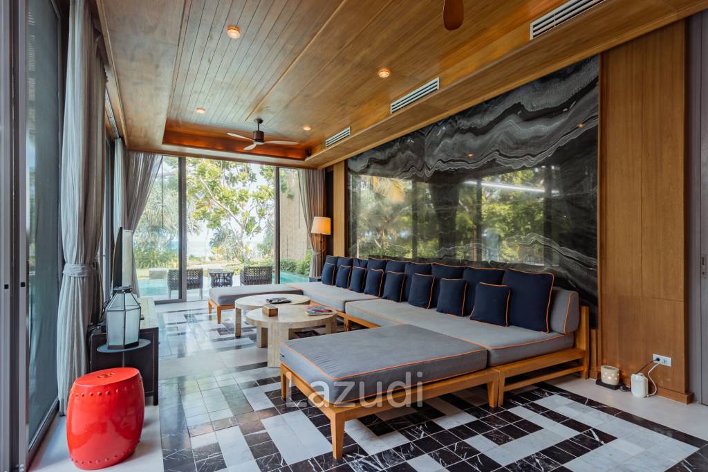 Elegant 5-Bedroom Baba Beachfront Villa with Pool and Tropical Garden | Natai Beach