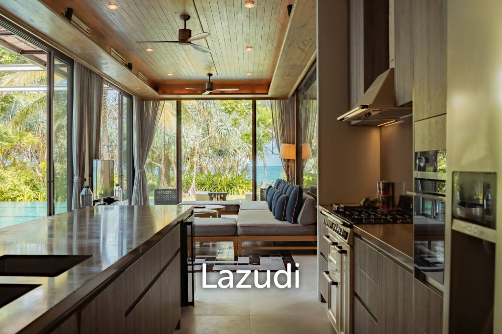 Elegant 5-Bedroom Baba Beachfront Villa with Pool and Tropical Garden | Natai Beach