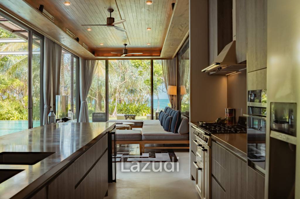 Elegant 5-Bedroom Baba Beachfront Villa with Pool and Tropical Garden | Natai Beach