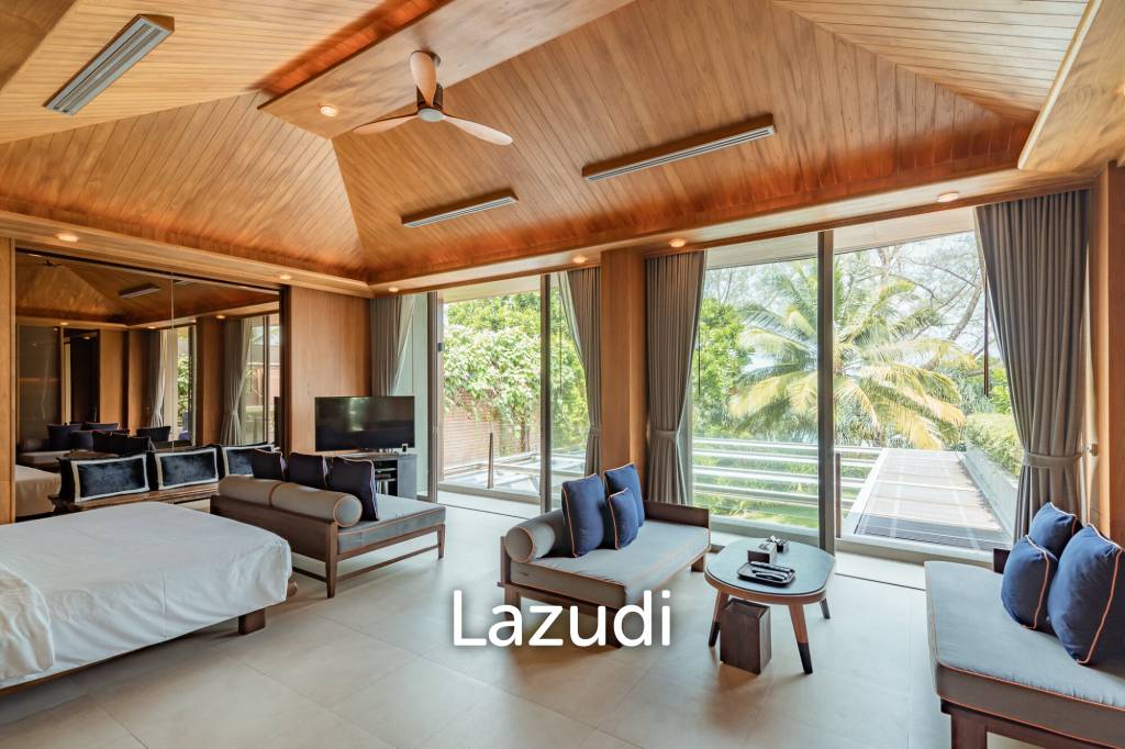 Elegant 5-Bedroom Baba Beachfront Villa with Pool and Tropical Garden | Natai Beach