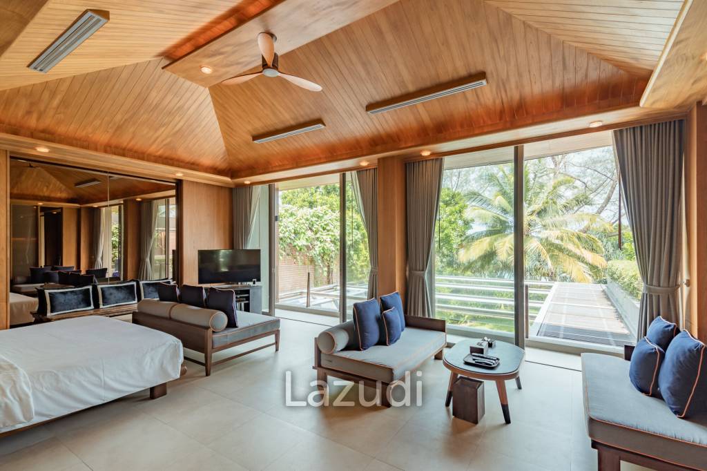Elegant 5-Bedroom Baba Beachfront Villa with Pool and Tropical Garden | Natai Beach